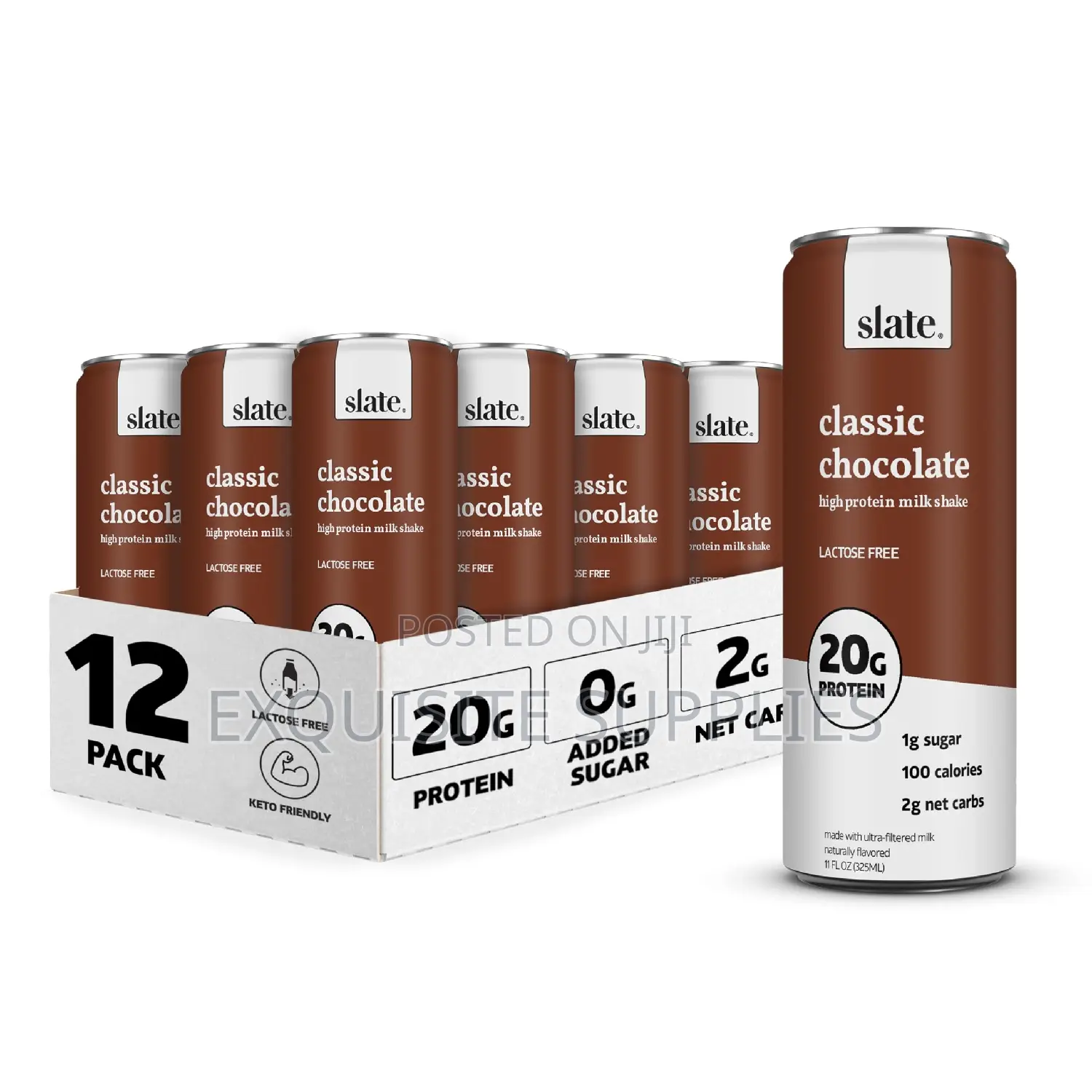 Slate High Protein Milk Shake by 16