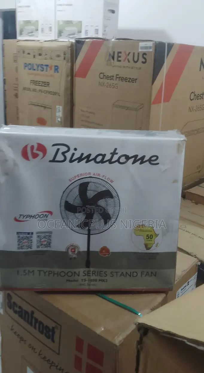 Quality Brand New Binatone Non-selling Standing Fan