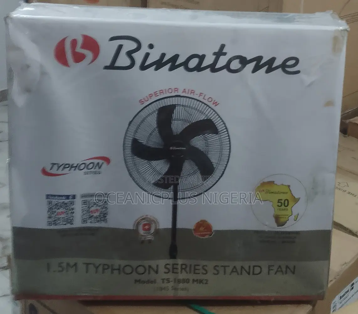 Quality Brand New Binatone Non-selling Standing Fan