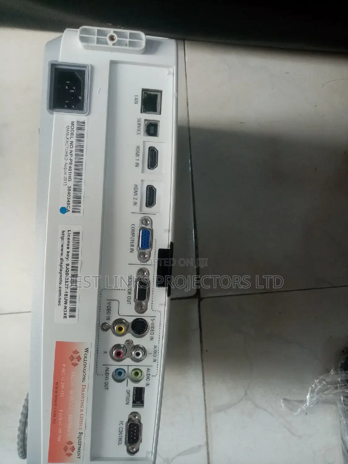 Nec Projector 4000 Lumens