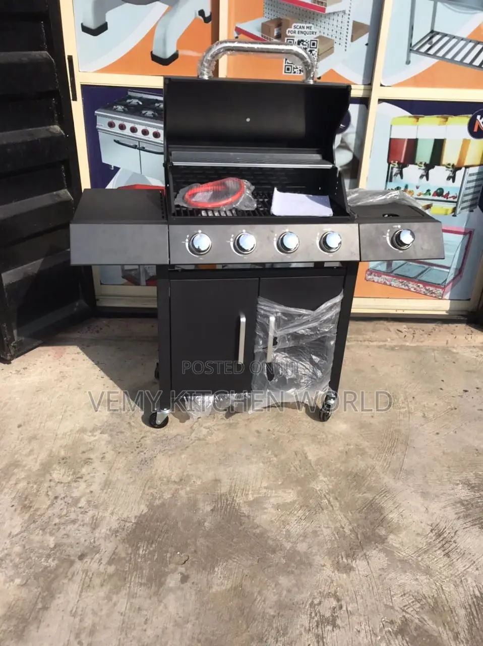 Barbecue(BBQ) Gas 4burner Grill