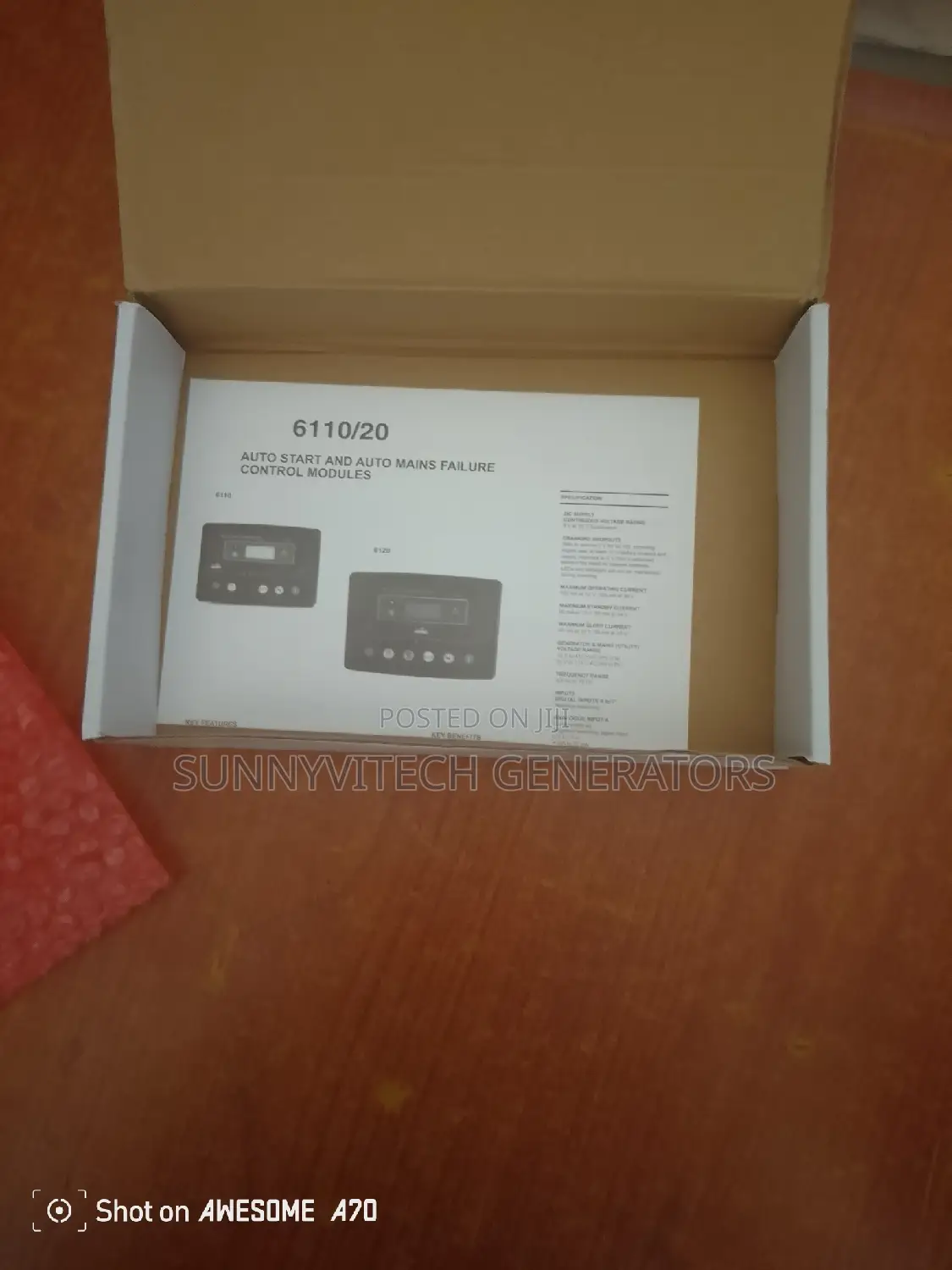 Auto Start Controller From 15kva To 5000 Kva Perkins Uk