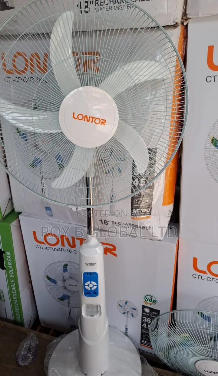 Rechargeable Standing Fan