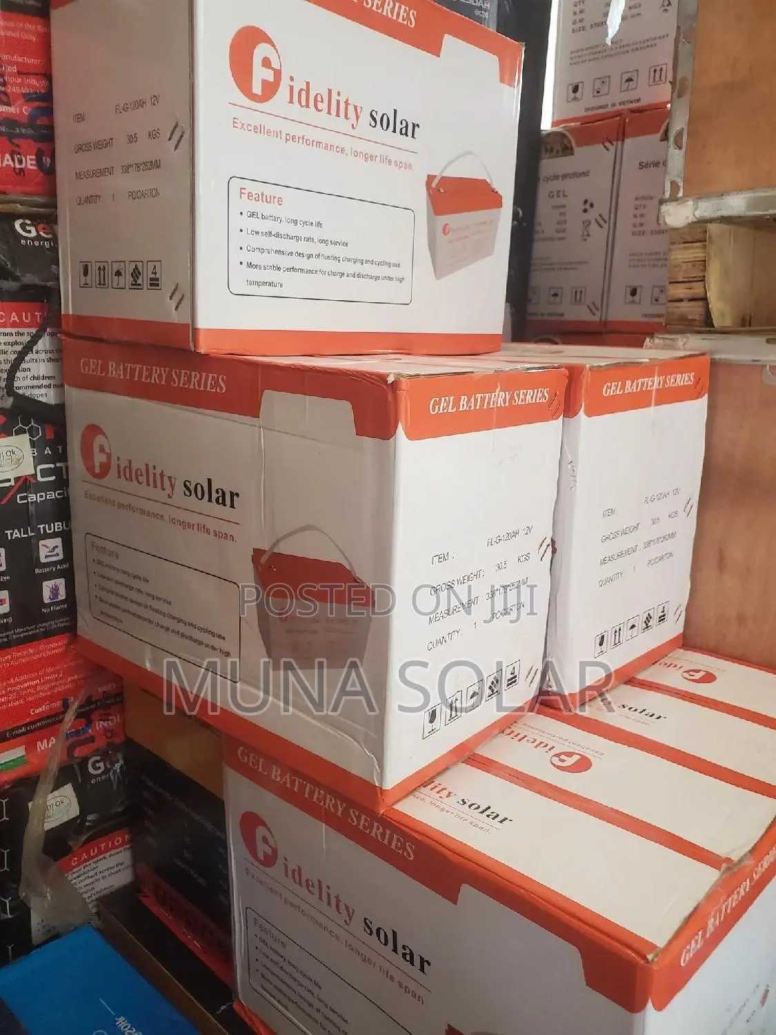 100ah 12v Felicity Dry Cell Battery