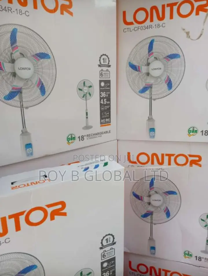 Lontor Rechargeable Fan