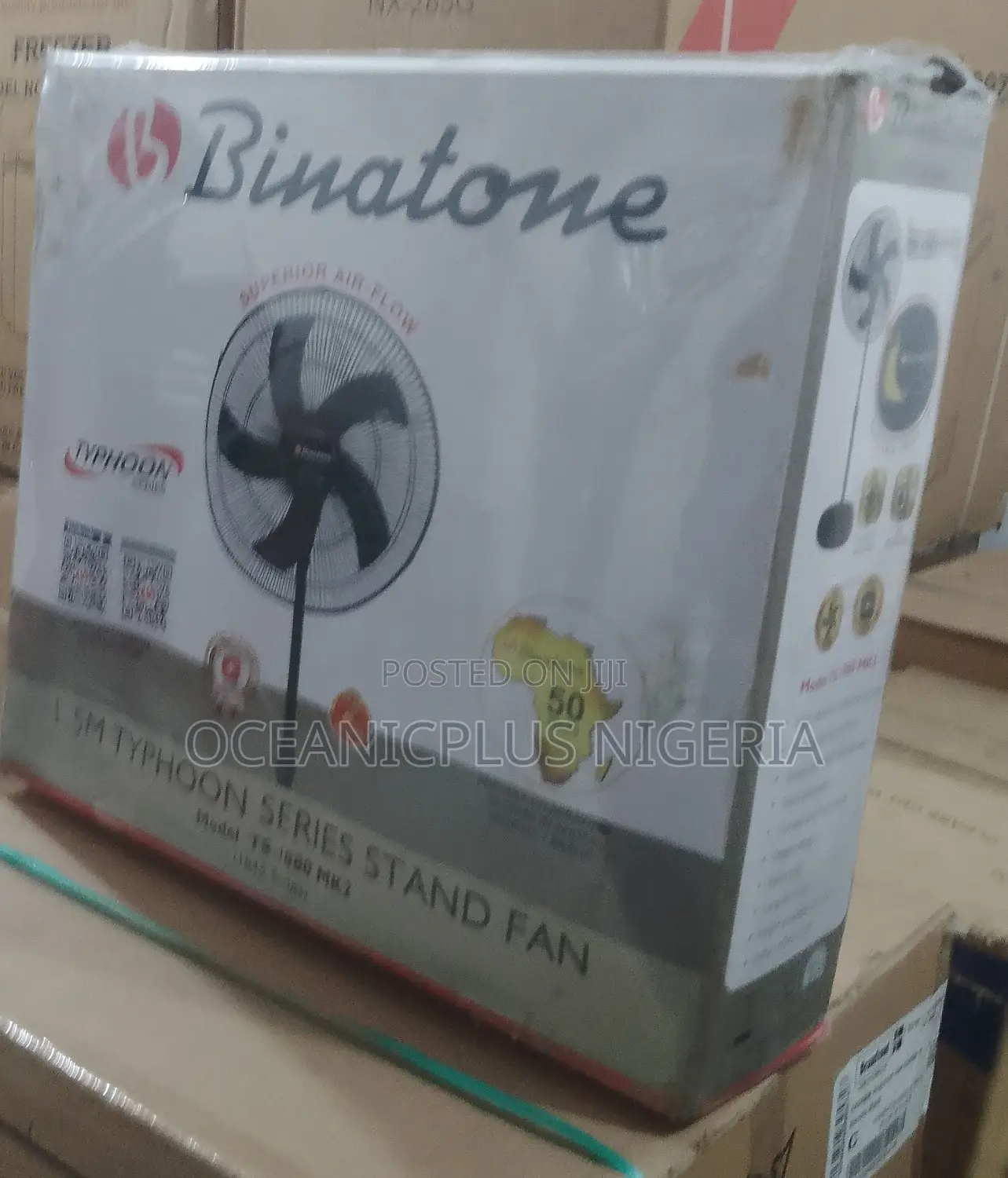 Quality Brand New Binatone Non-Rechargeable Standing Fan