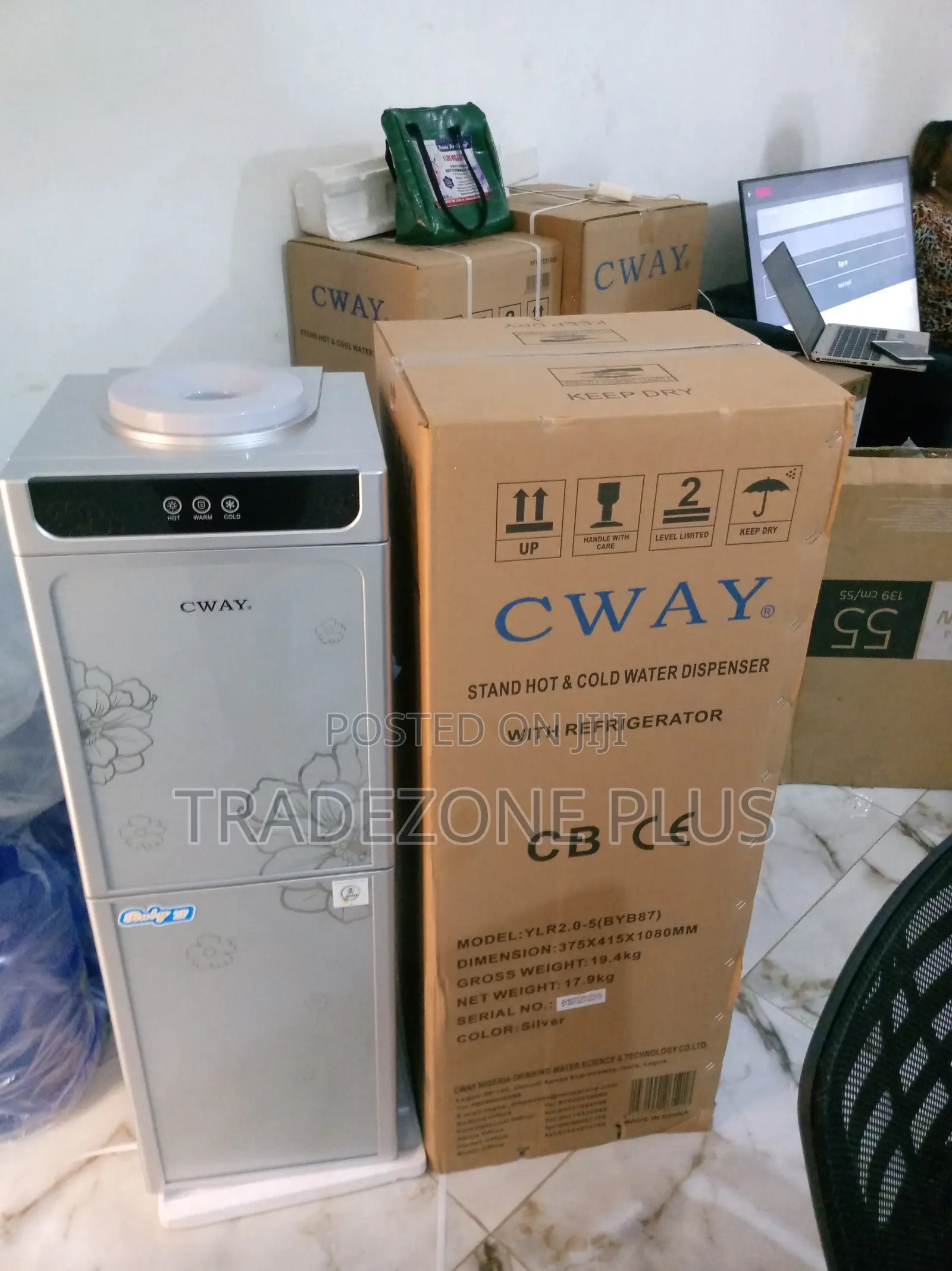 Durable Cway 2 Way Water Dispense With Fridge