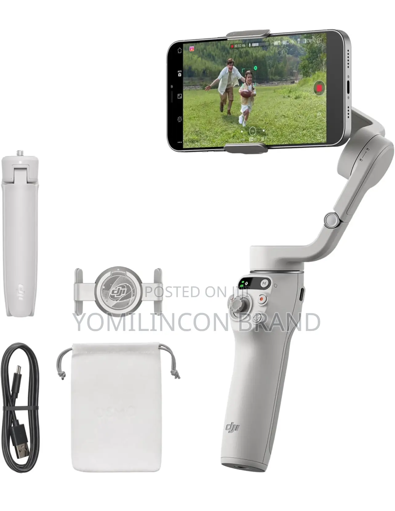 DJI Osmo Mobile 6 Gimbal Stabilizer for Smartphones, 3-Axis