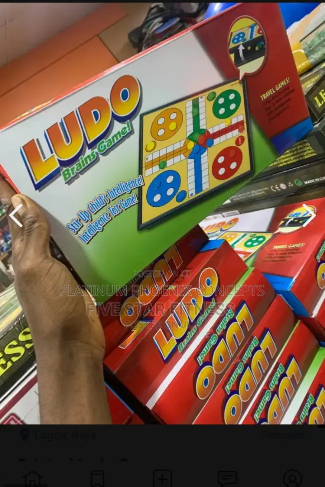 Magnetic Dice Ludo Game