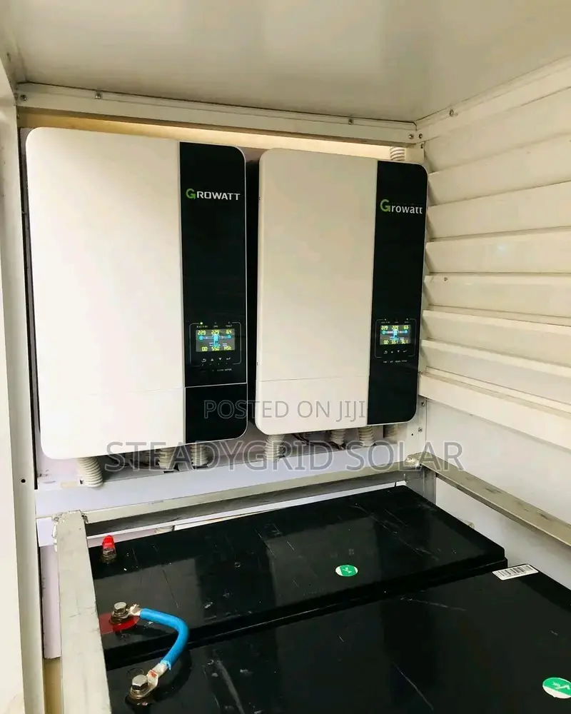 Heavyduty GROWATT 10kva Solar Powered Inverter Installation