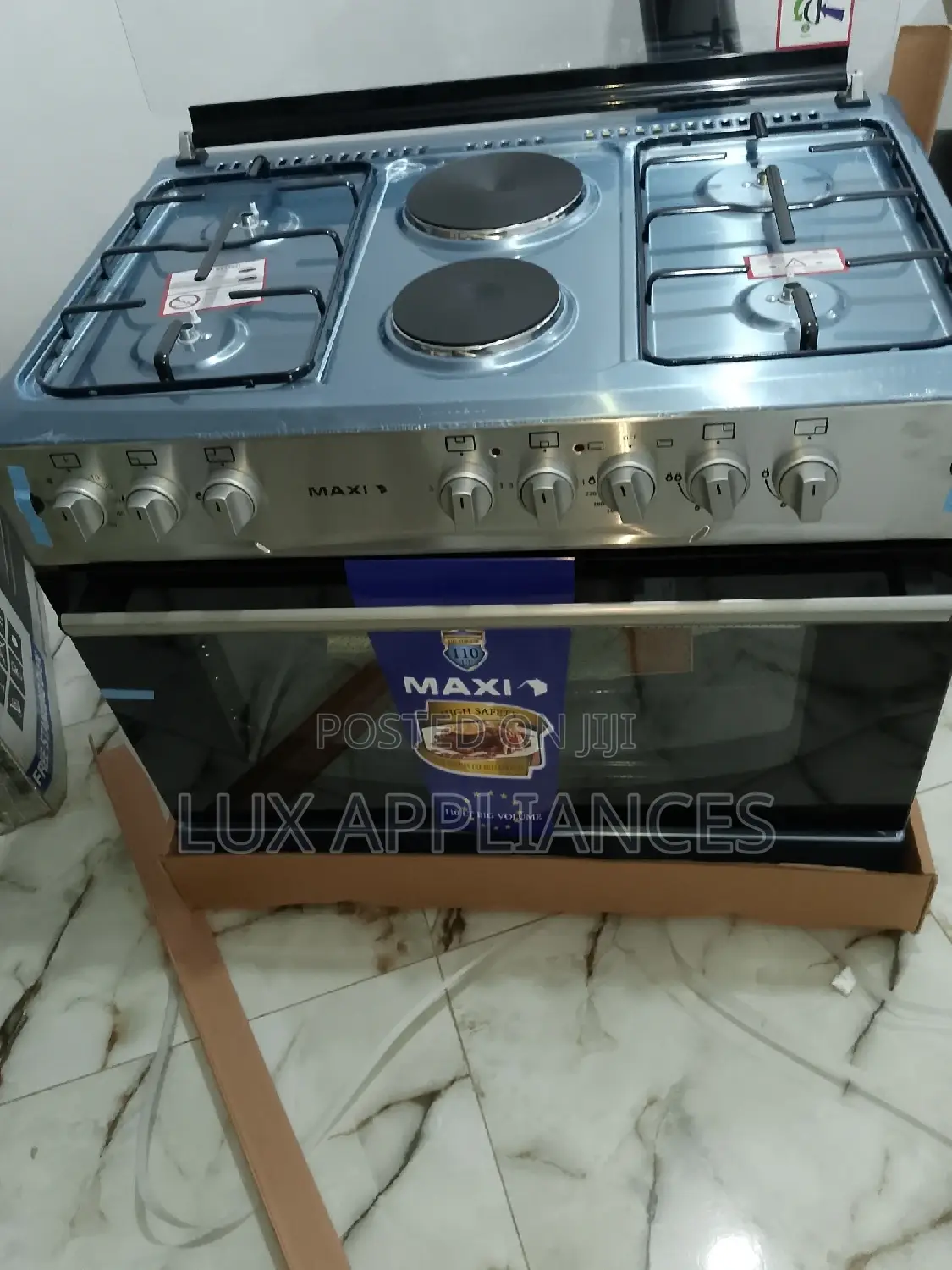 Advance 90 X 60 Cooker With 4 Gas Burner 2 Hotplate