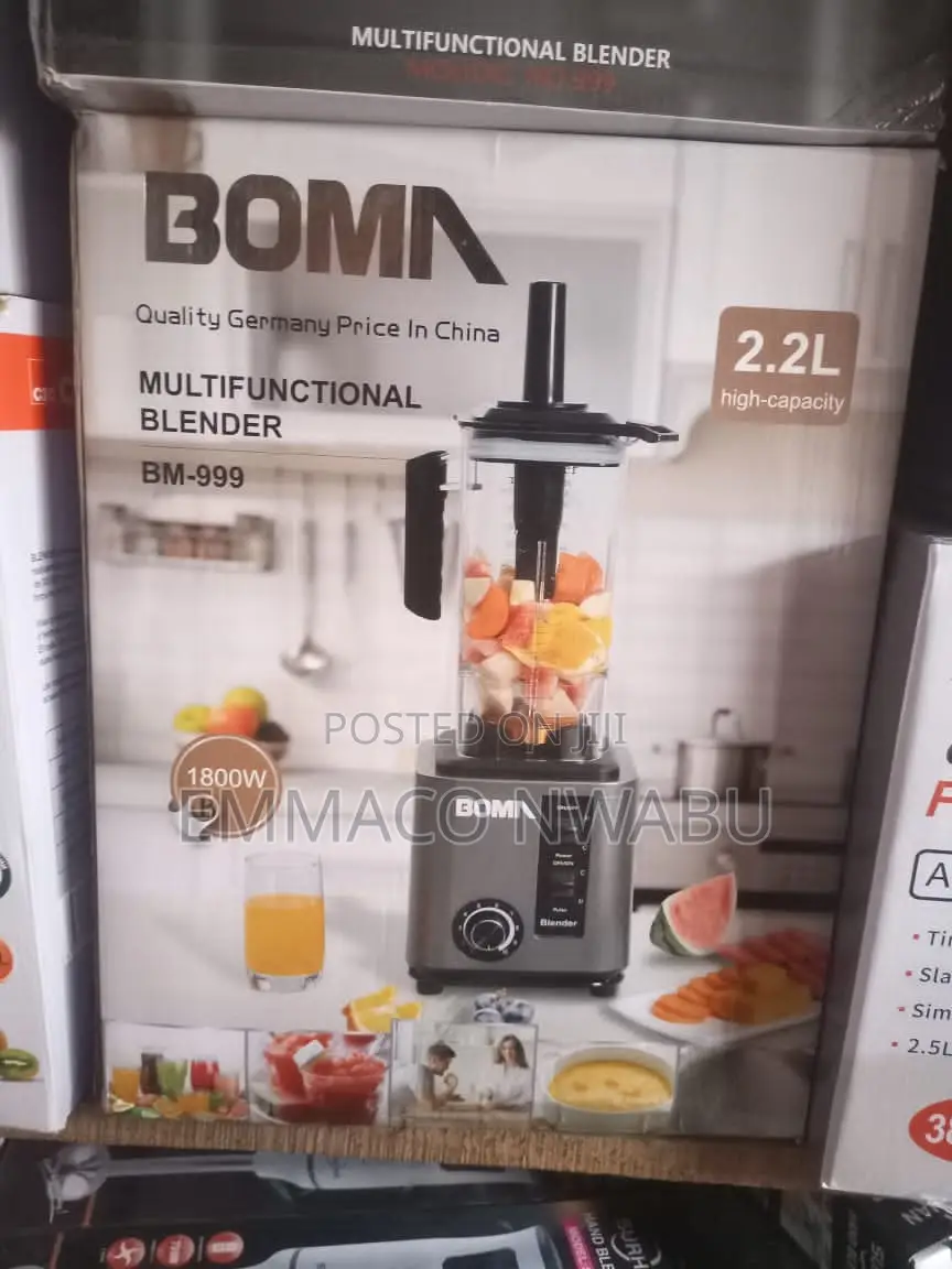 BOMA Multifunctional Blender 2.2litres, 1800watts.
