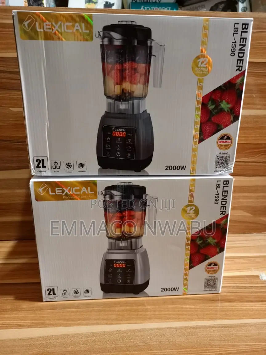 Lexicalprofessional Commercial Blender 2litres 2000watts.