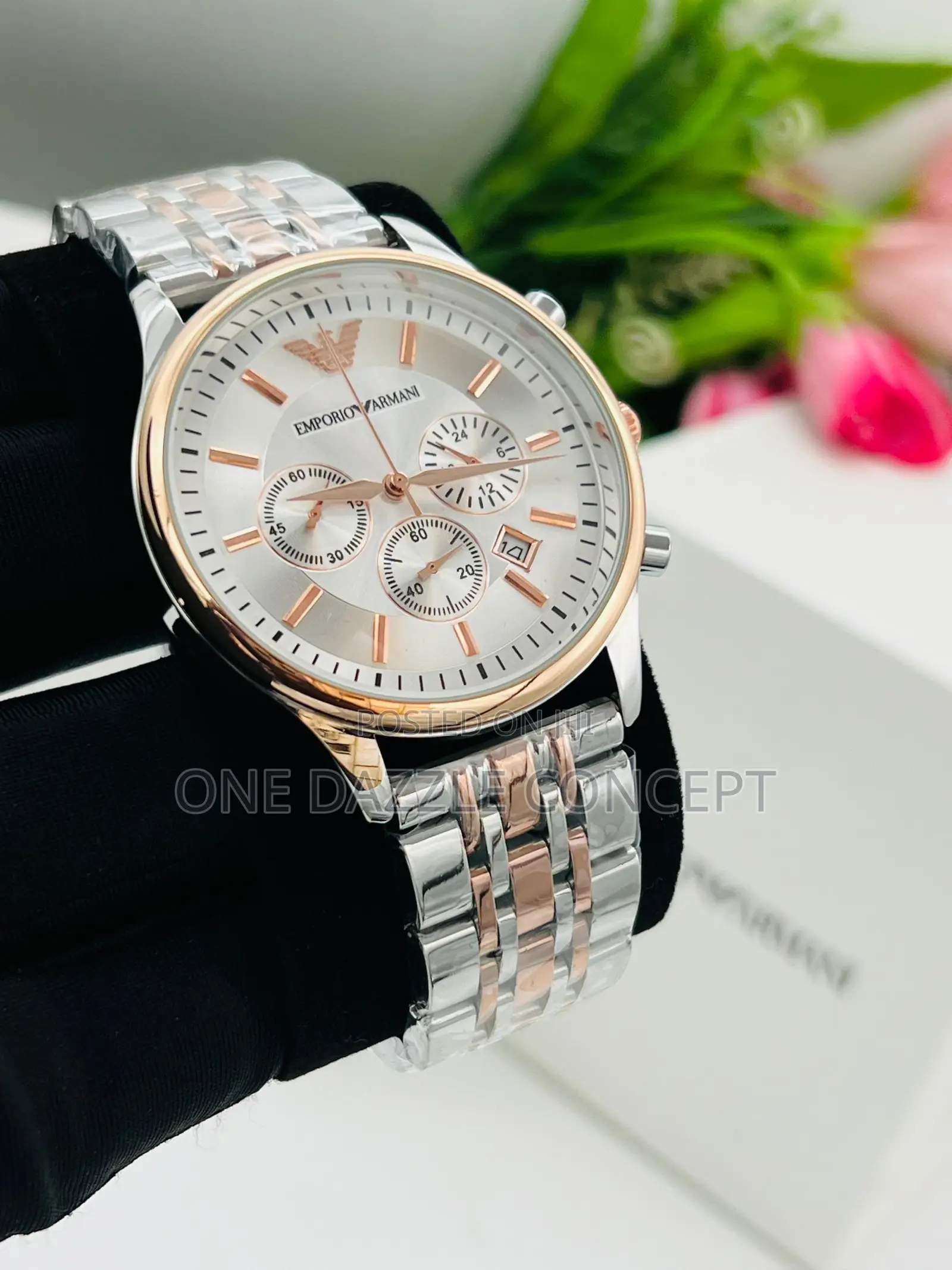 Emporio Armani Chronograph Wrist Watch