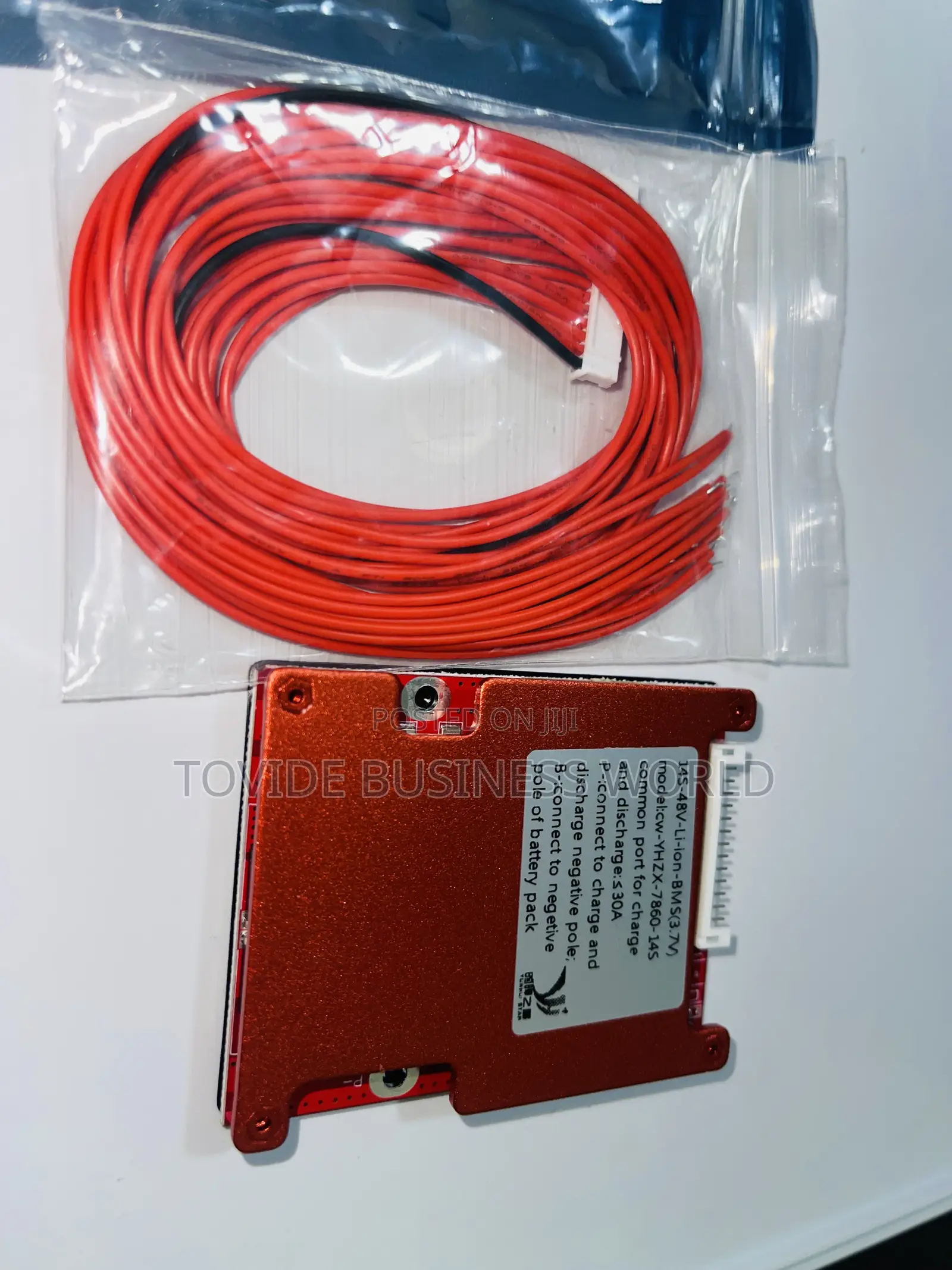 14S 30A Lithium Ion Battery Protection Board With Balancer