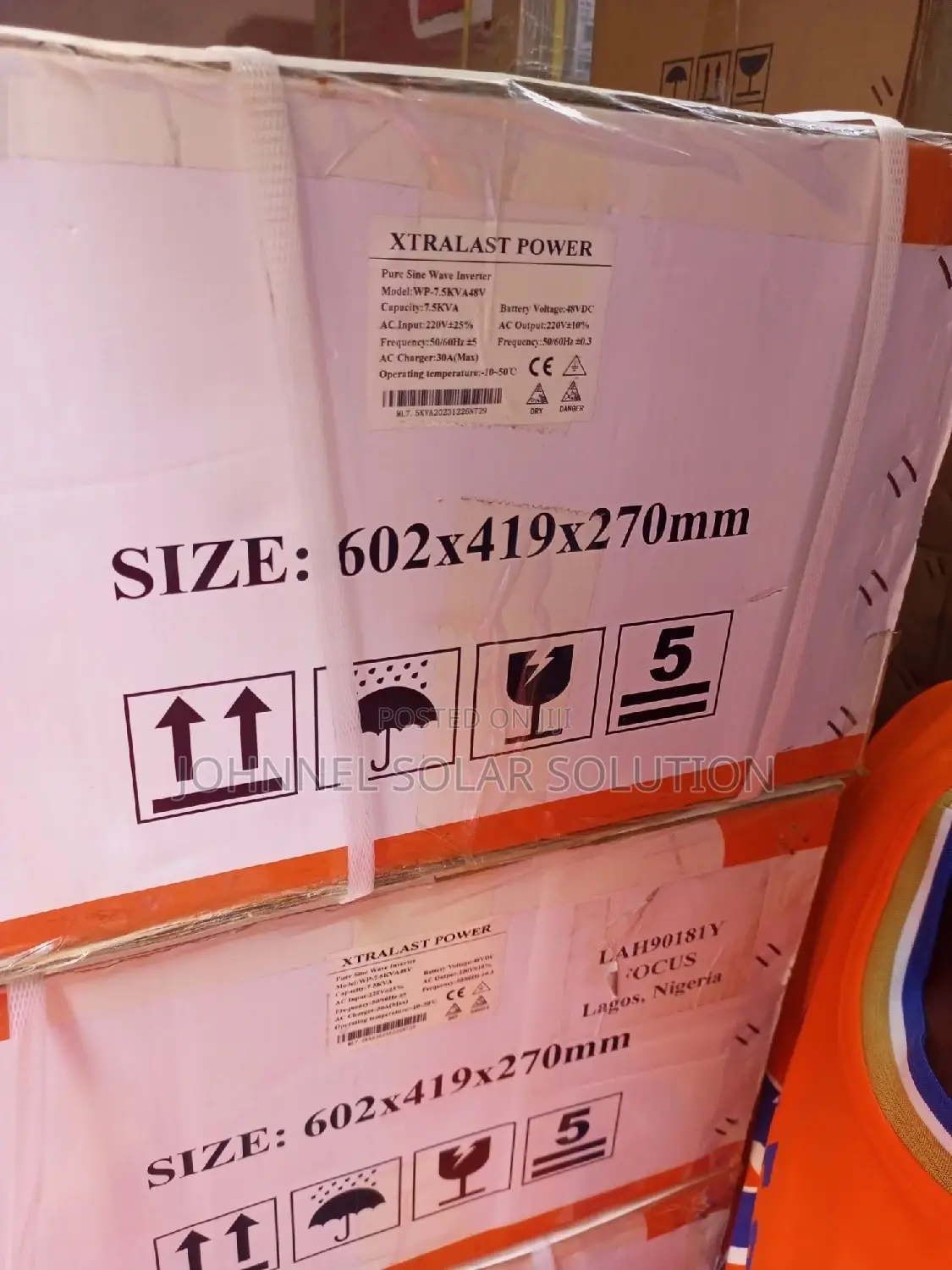 7.5kva 48V XTRALAST Non-Hybrid Inverter