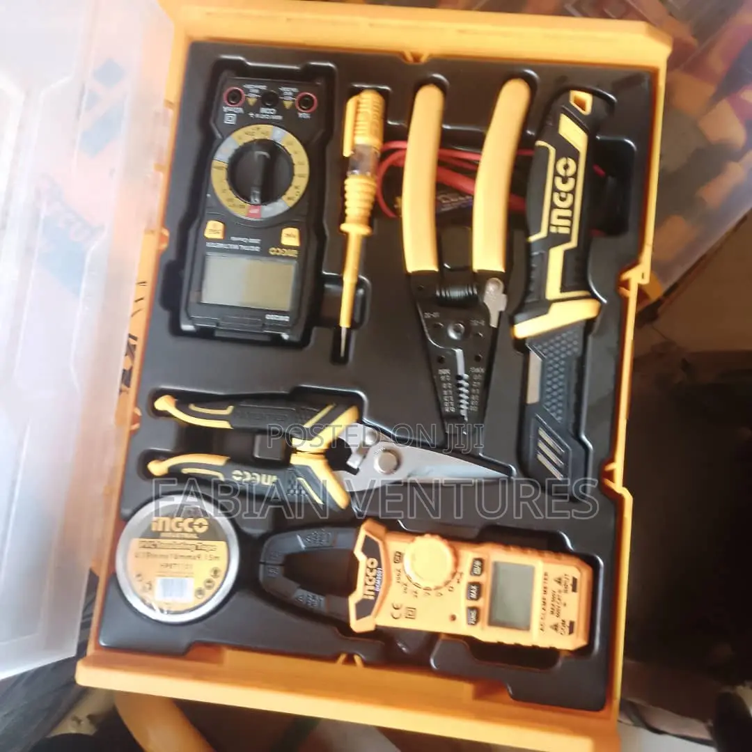 Set of Tools Box With Meter