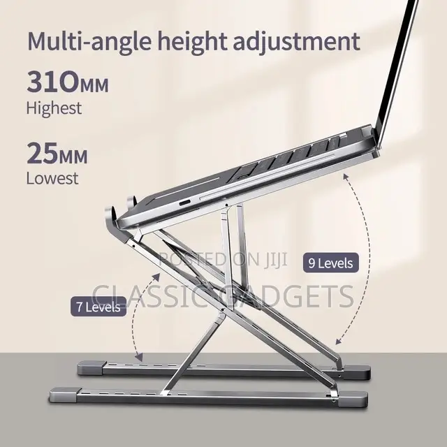 N8 NEW Adjustable Aluminum Laptop Stand