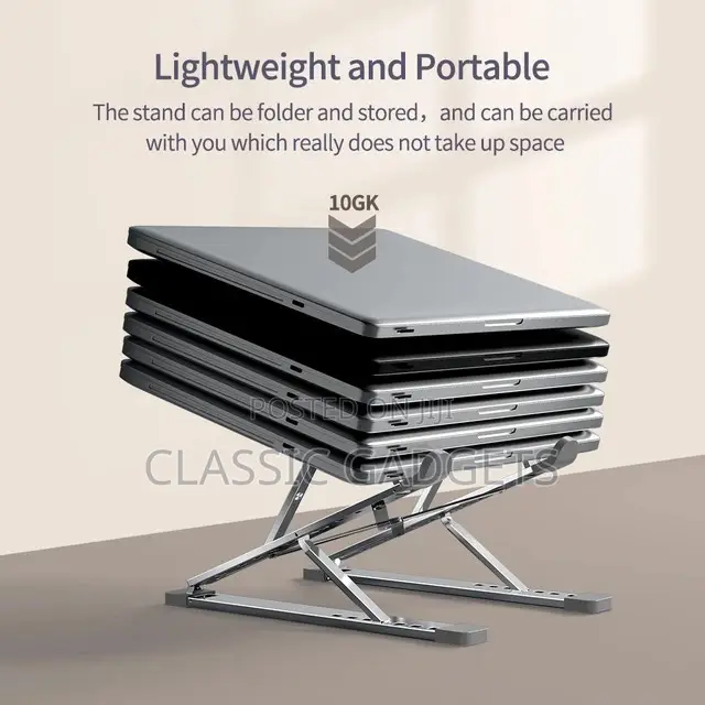 N8 NEW Adjustable Aluminum Laptop Stand