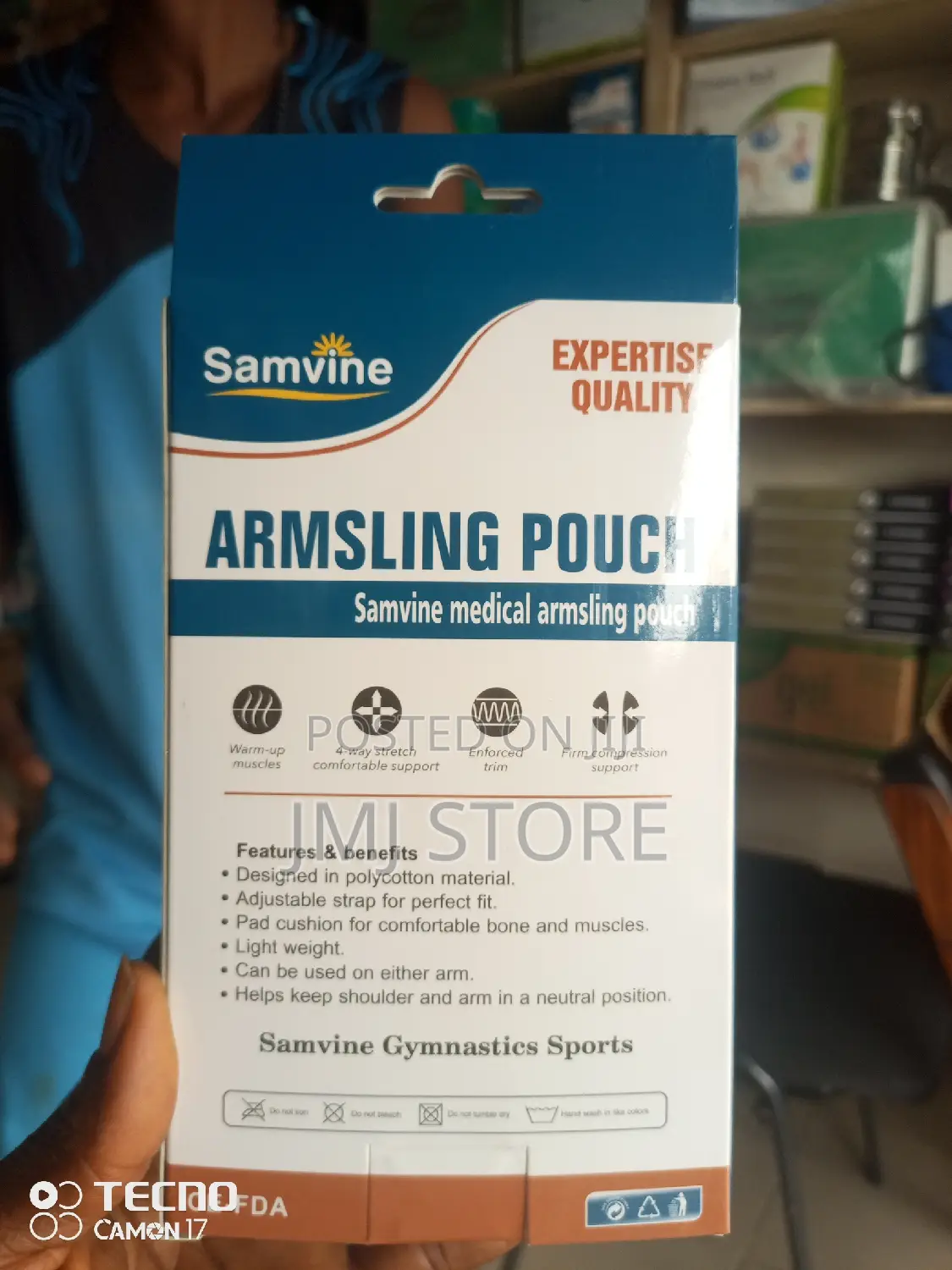 Arm Sling Pouch Baggy