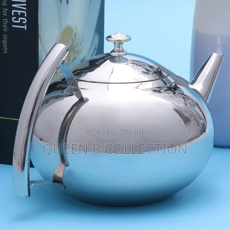 2 Liters Silver Coffee Jug