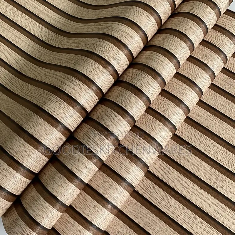 Fluted Panel Wallpaper