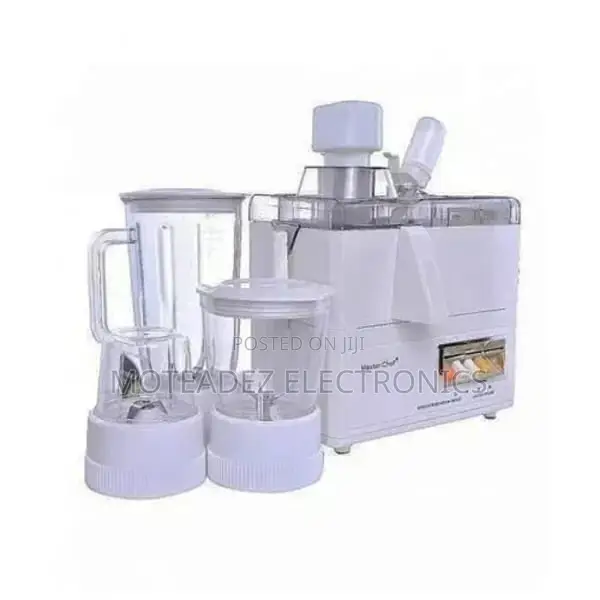 Master Chef 4in1 Food Processor Juicer,Blender,Grinder, Mill