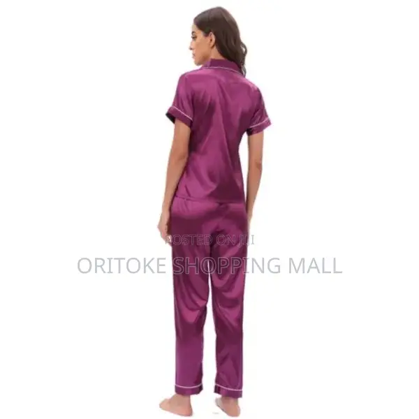 Two Pieces Ladies Sleepwear - Trouser And Shirt