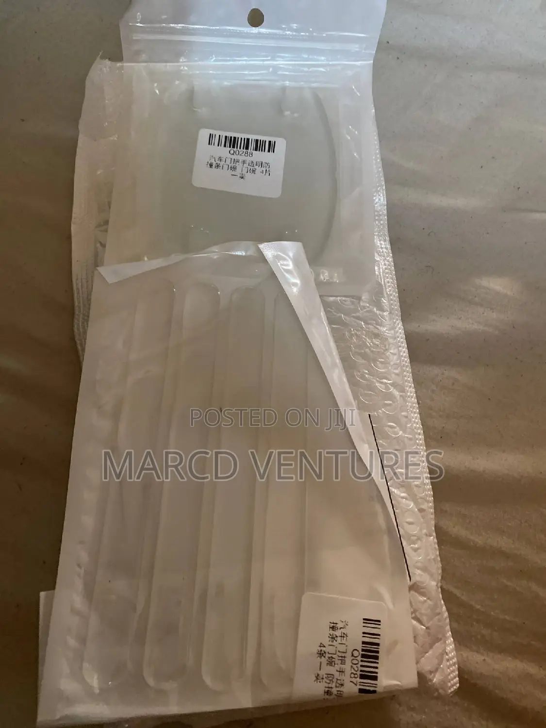 Universal Transparent Rubber Car Door Guard