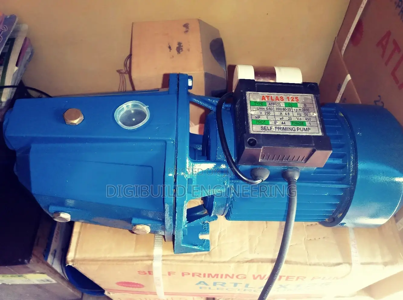 1hp Atlas Pumping Machine