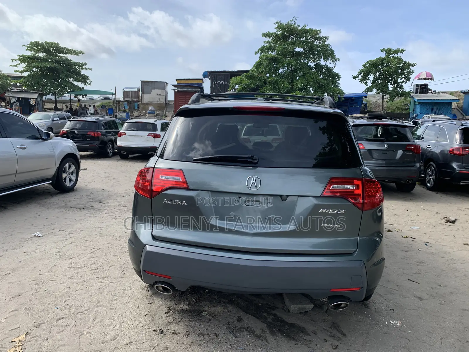 Acura MDX SUV 4dr AWD (3.7 6cyl 5A) 2009 Green