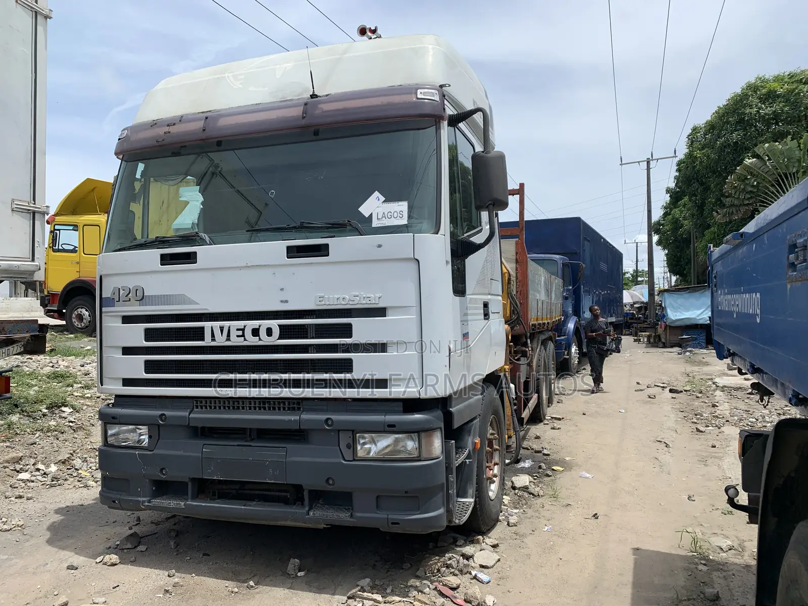 Iveco Hiab 12-Tons 2002 White