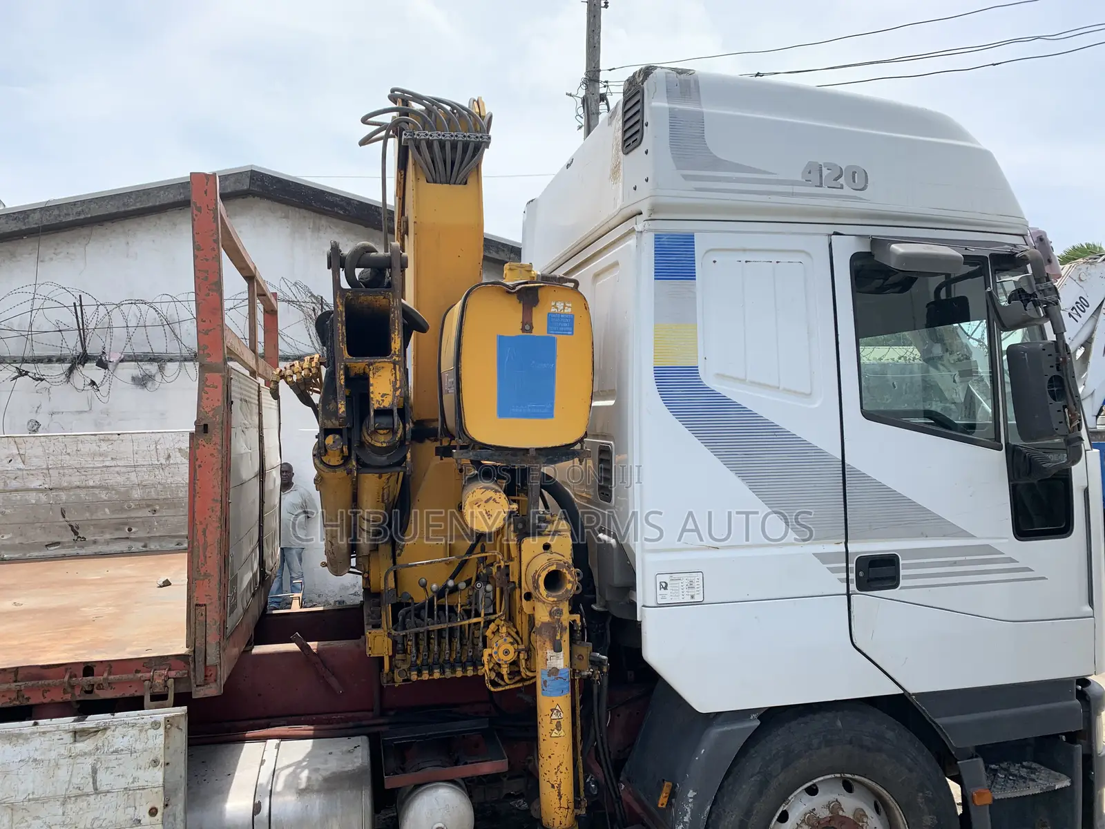 Iveco Hiab 12-Tons 2002 White