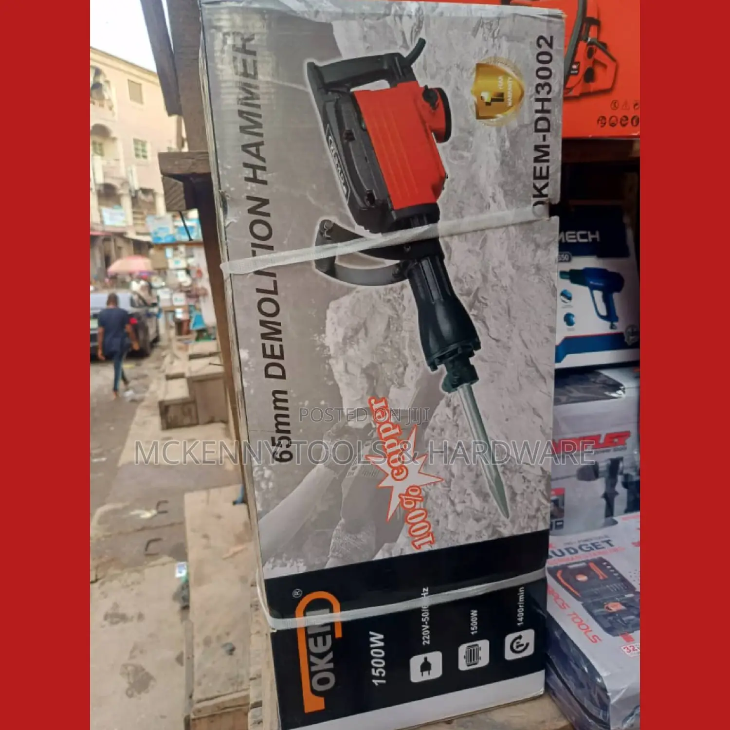 SDS MAX 1500W Electric Demolition Hammer Jack Hammer Concret