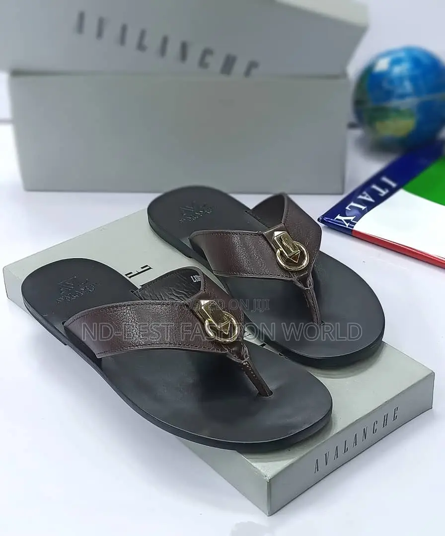 Pure Leather Slippers