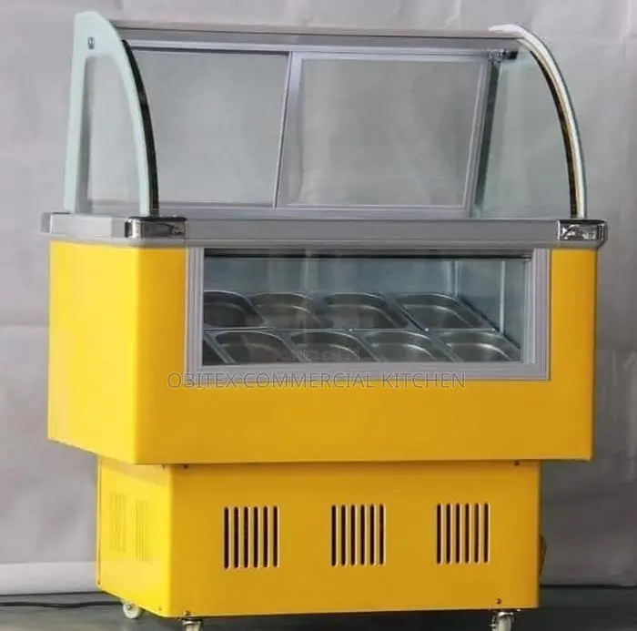 Ice-Cream Display Chiller Machine 10-Pans Is Available 4sale