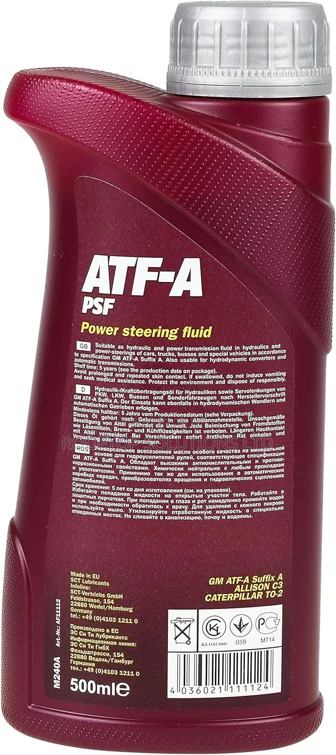 Mannol Universal Power Steering Fluid 500ml