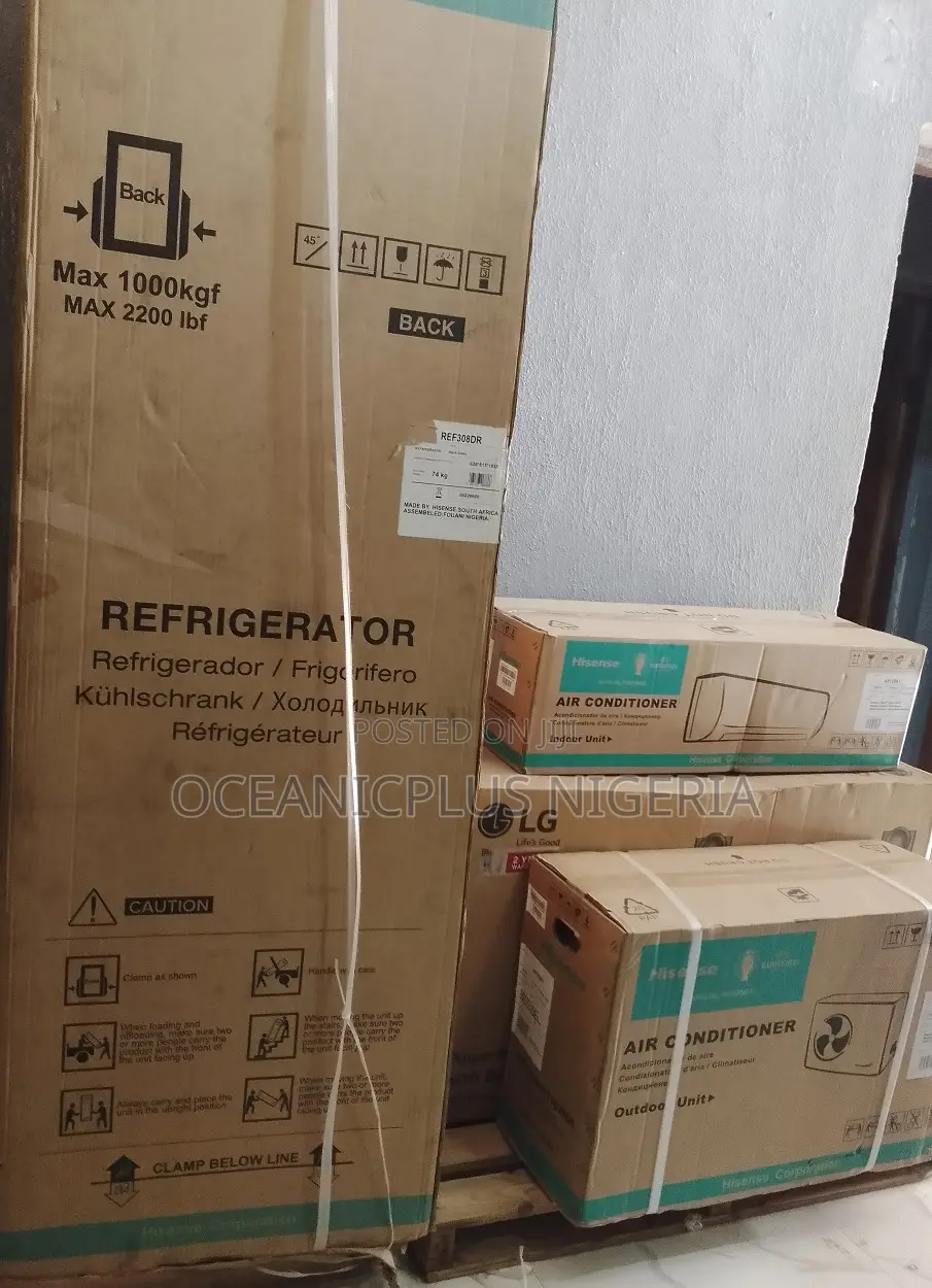 Brand New Hisense Ref 308dr Double Door Refrigerator