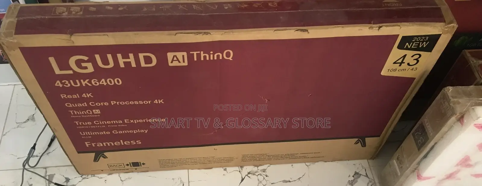 LG 43 Inches LED Frameless Tv