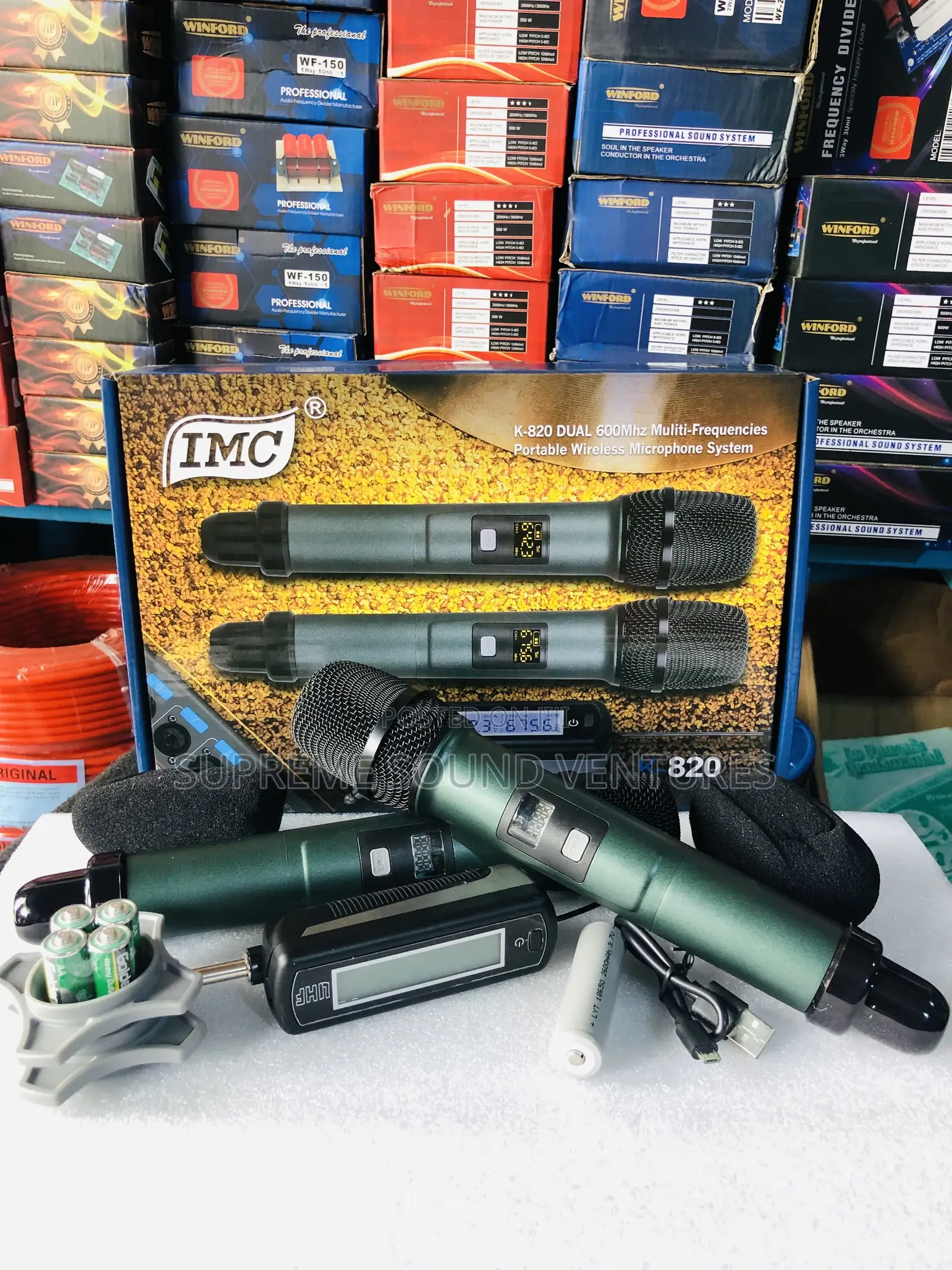 K-820 Dual Wireless Microphone