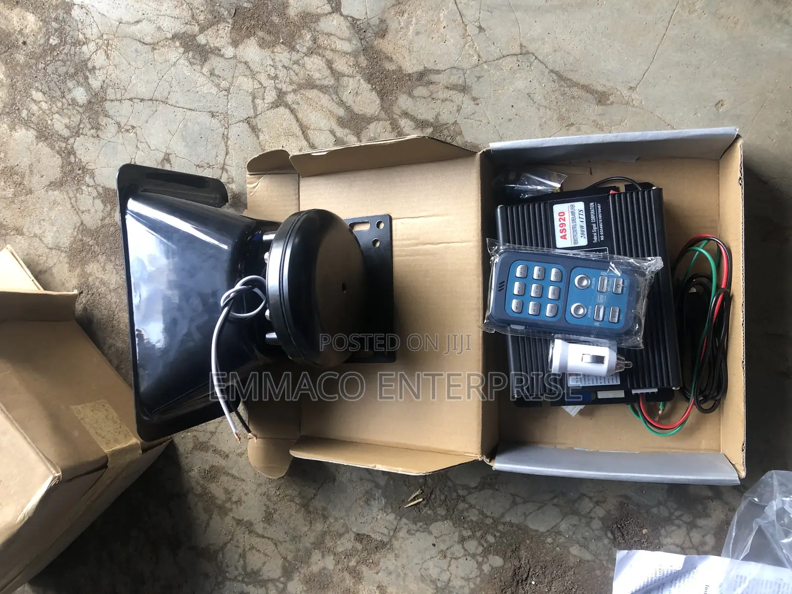 Remote Amplifier for Siren