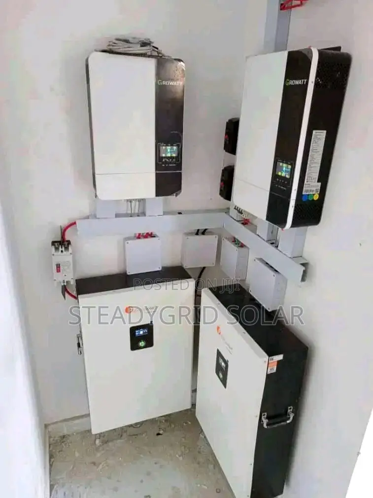 10kva Growatt Solar Inverter With(2)10kwh Lithium Battery