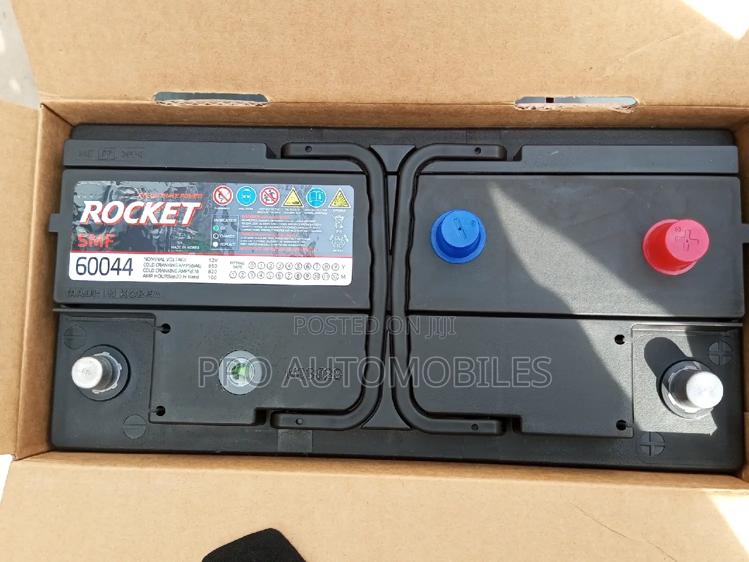 12v 100ah Rocket Original Korea Battery