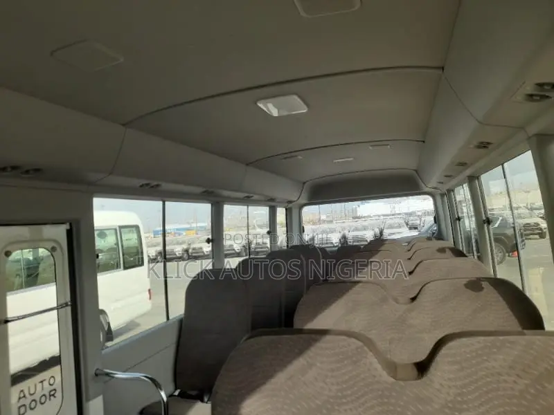 New Toyota Coaster 2023 White