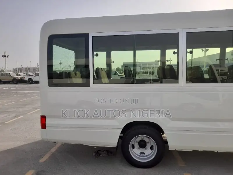 New Toyota Coaster 2023 White