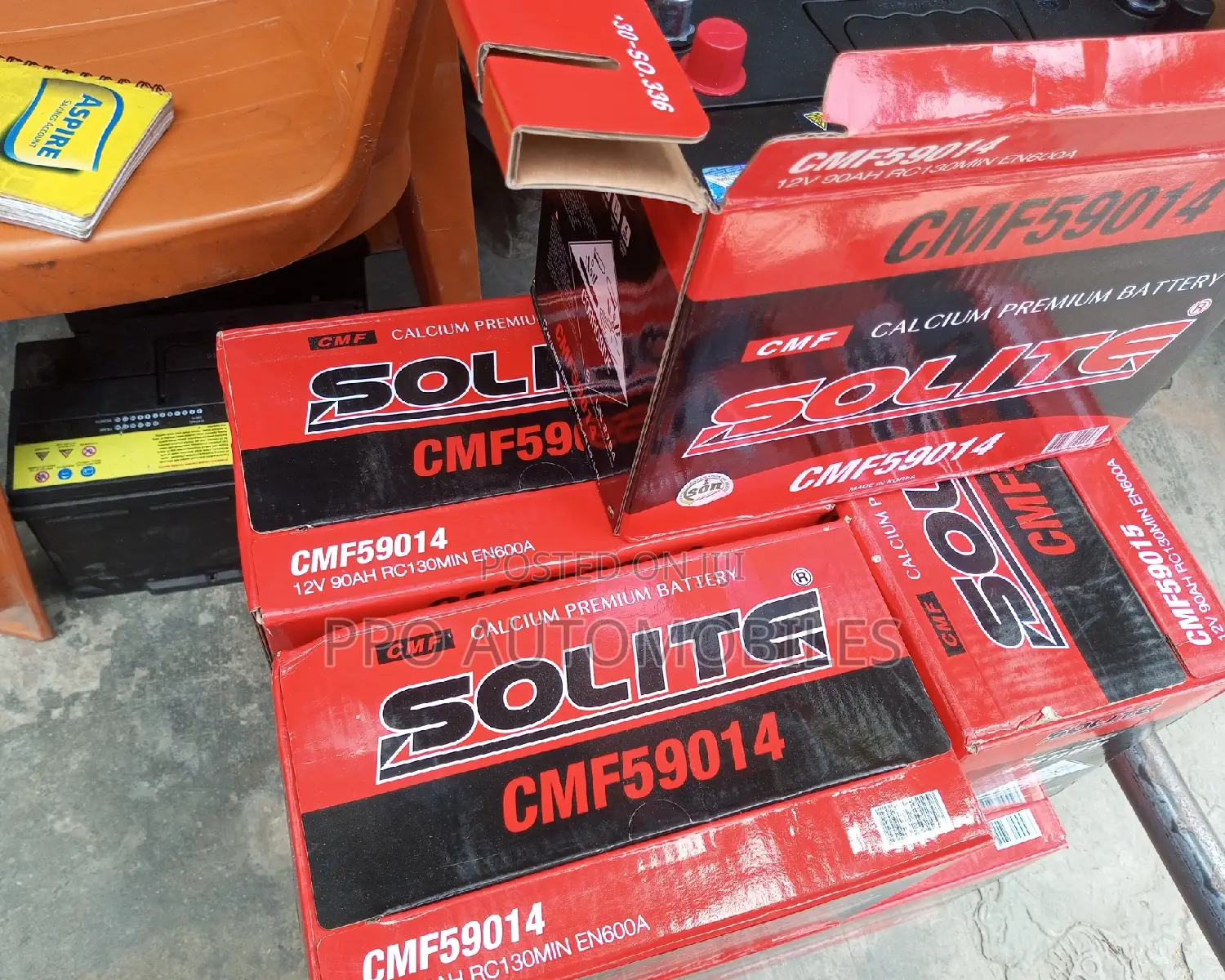12V 90ah Solite Original Mf Battery