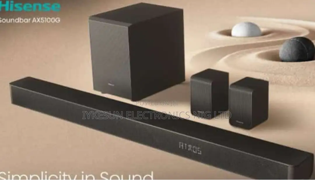 Original Hisense Sound Bar Home Theater 5.1ch 340watts Etc.