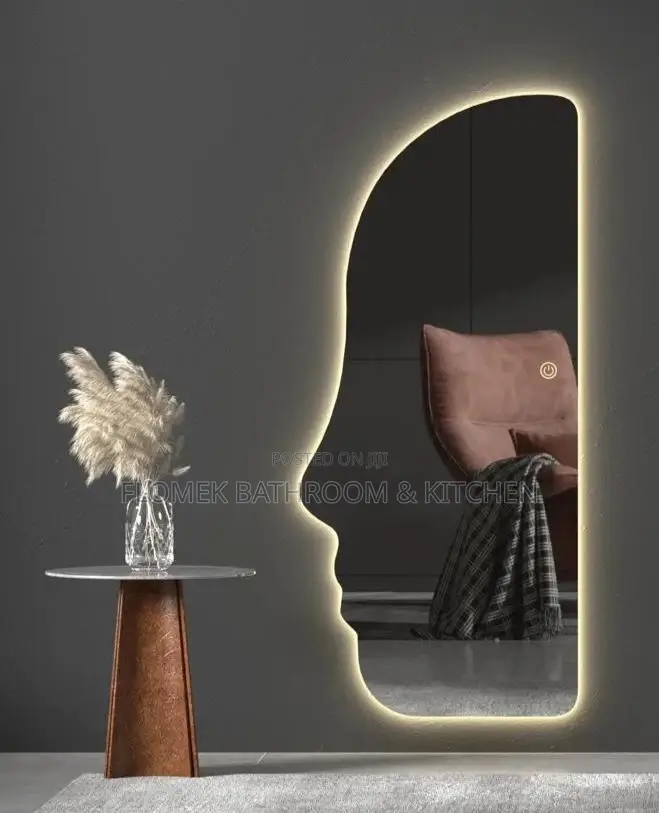 Mirror With Face Design