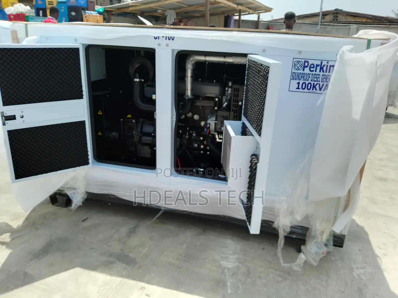 Powered Perkins 100kva DIESEL Generator.