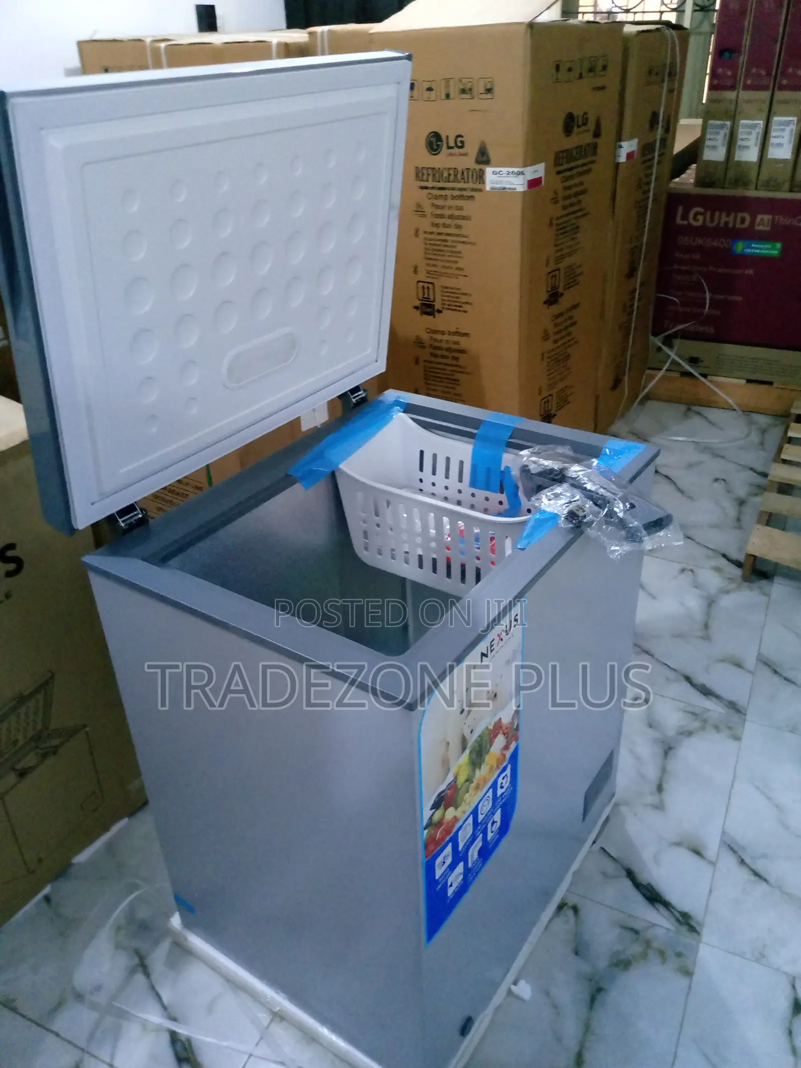 New in Nexus Nx-160h Chest Freezer With Lock